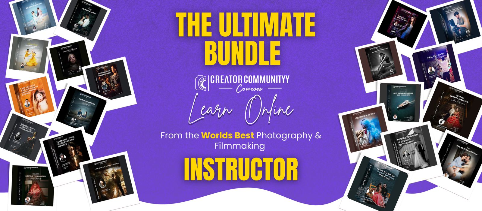 Creator Communityy | Online Educational Platform For Photographers, Filmmakers, Content Creators In India